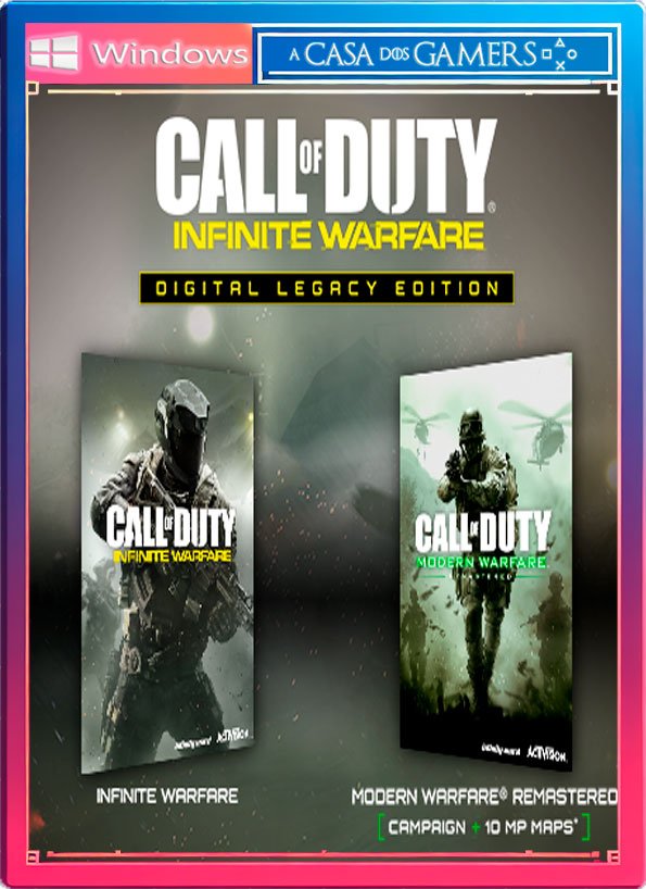 Call Of Duty Infinite Warfare + Modern Warfare Pc Steam Offline