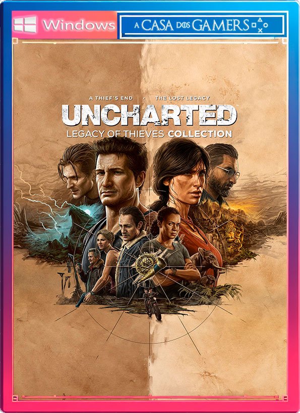 Uncharted: Coleção Legado Dos Ladrões Pc Steam Offline