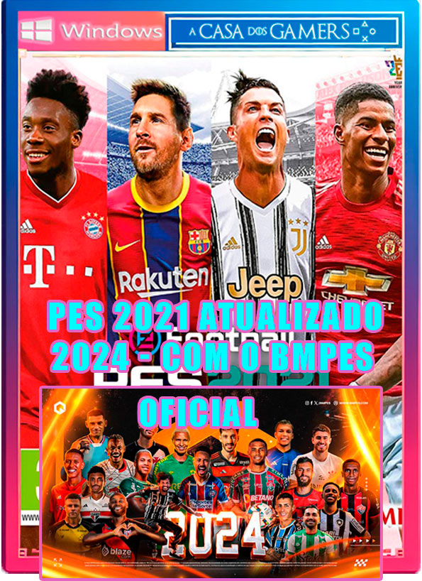 PES 2021 Original Atualizado 2024 Pc Digital