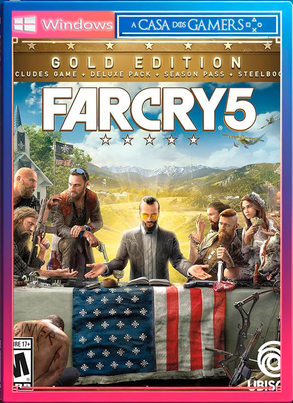 Far cry 5 Gold Edition + Coleção Pc Digital