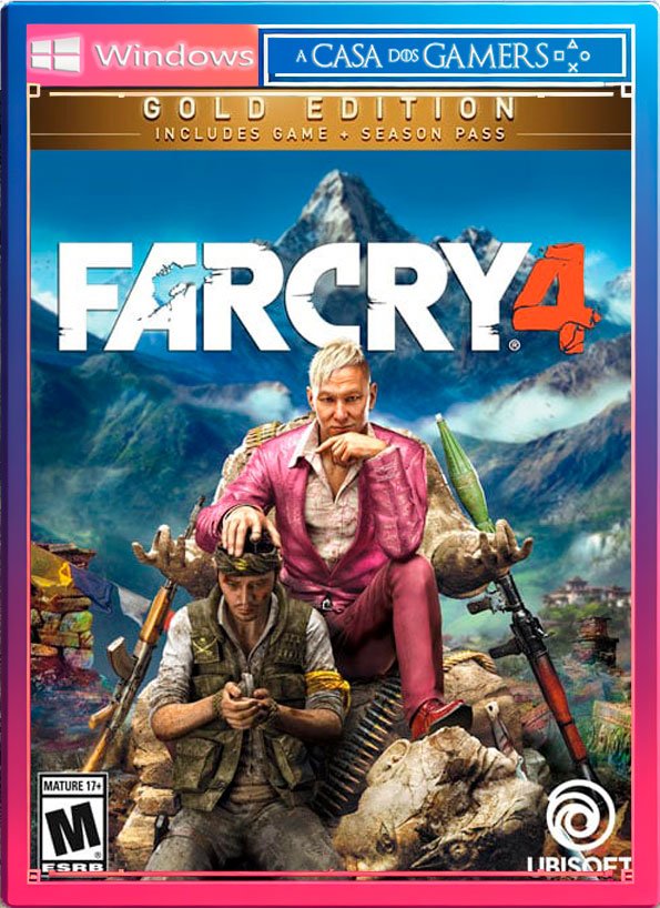 Far Cry 4 Gold Edition Pc Ubisoft Offline + Coleção