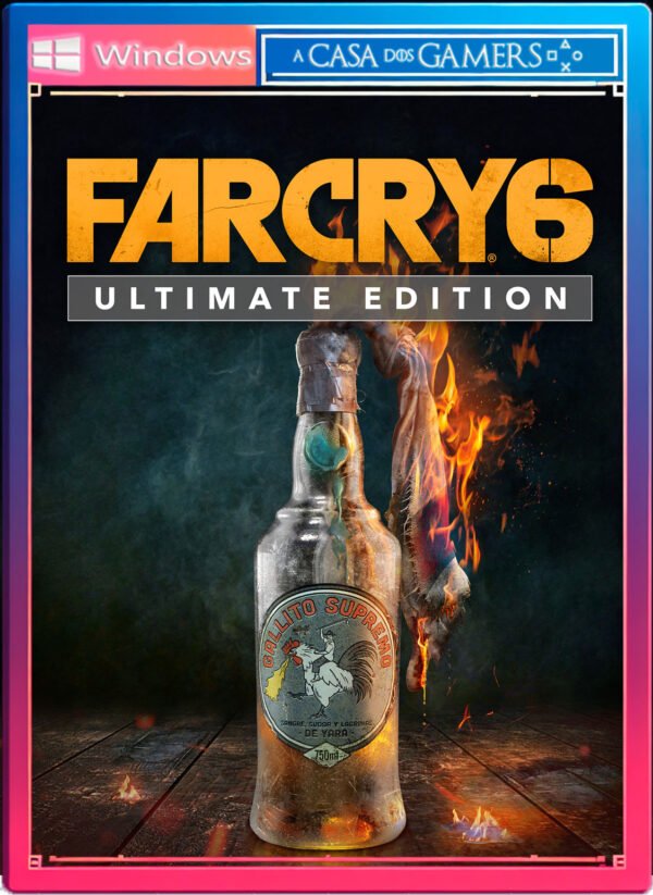 Far Cry 6 Ultimate Coleção Jogo Ação Mundo Aberto Pc Ubisoft Offline