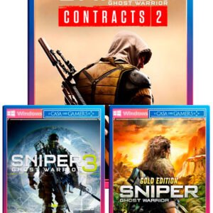 Sniper Ghost Warrior trilogia completa jogo tiro tático PC Steam offline
