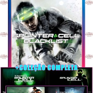 Splinter Cell Blacklist coleção jogo stealth ação PC Ubisoft offline