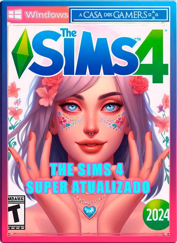 The sims 4  Atualizado 2024 Com Todas As Expansões