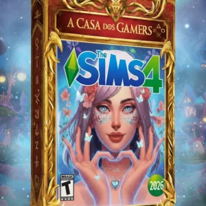 Capa de The sims 4 Atualizado 2025 Com Todas As Expansões para PC
