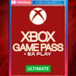 Game Pass Ultimate EA Play PC 12 meses assinatura Microsoft