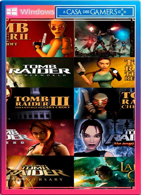 Tomb Raider Coleção Pc Steam Offline