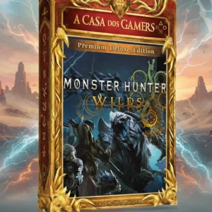 Capa do jogo Monster Hunter Wilds Premium Deluxe Edition para PC