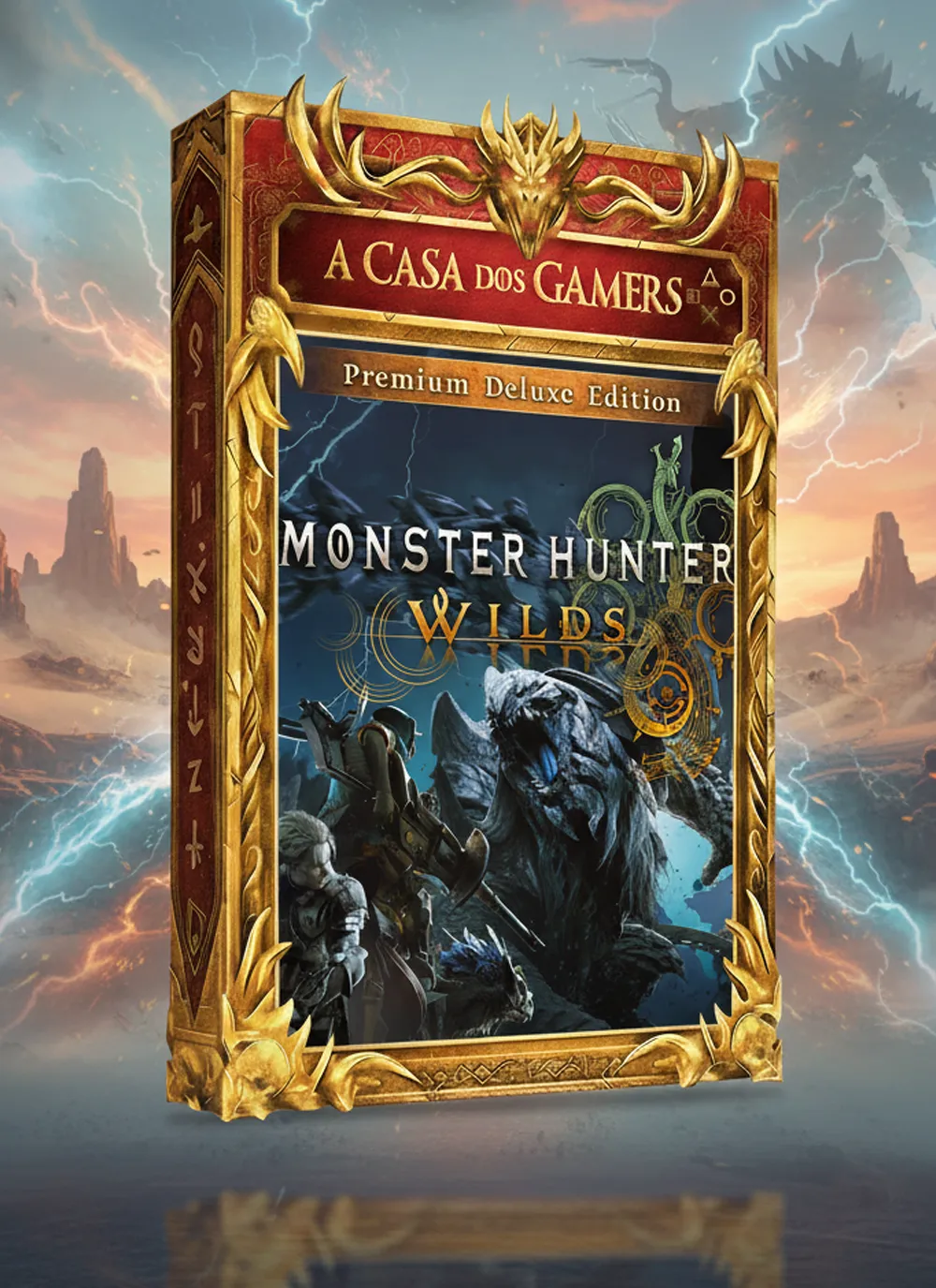 Monster Hunter Wilds Premium Deluxe Edition Pc Steam Offline