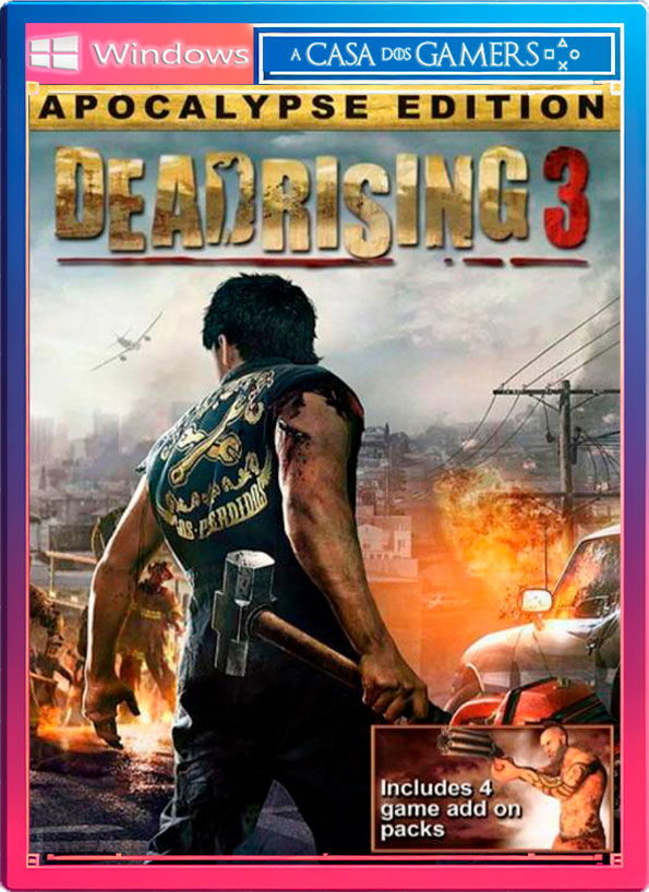 Dead Rising 3 Edição Apocalypse Offline Pc + Coleção Completa