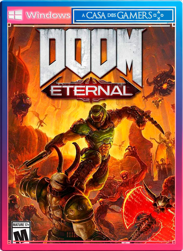 DOOM Eternal Steam Offline Pc + Coleção