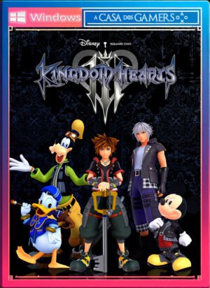 KINGDOM HEARTS III + Re Mind (DLC) Steam Offline Pc + Coleção
