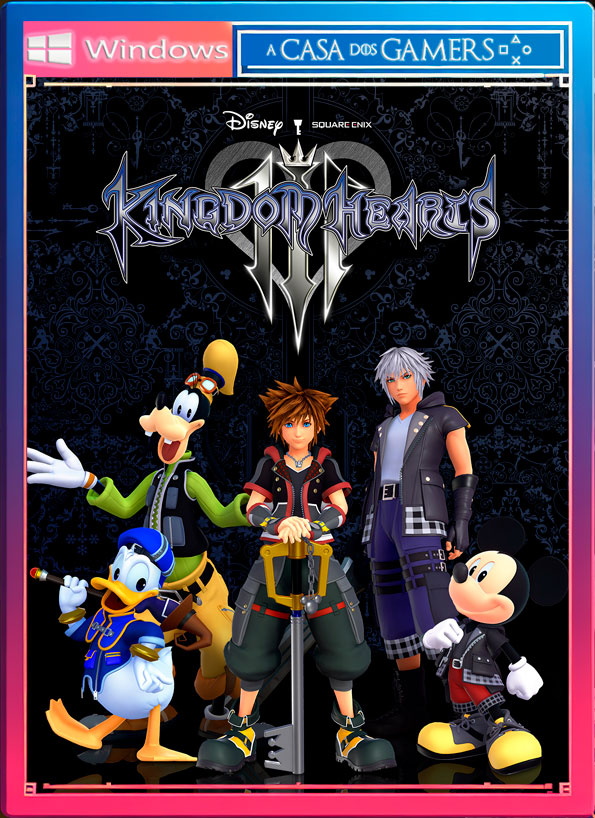 KINGDOM HEARTS III + Re Mind (DLC) Steam Offline Pc + Coleção