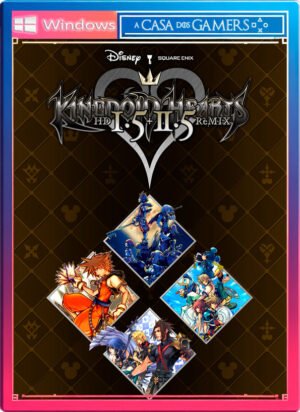Kingdom Hearts Hd 1.5+2.5 Remix Pc Steam Offline + Coleção