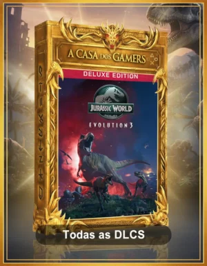 Jurassic World Evolution 3 Pc Steam Offline Deluxe Edition + Coleção Completa!