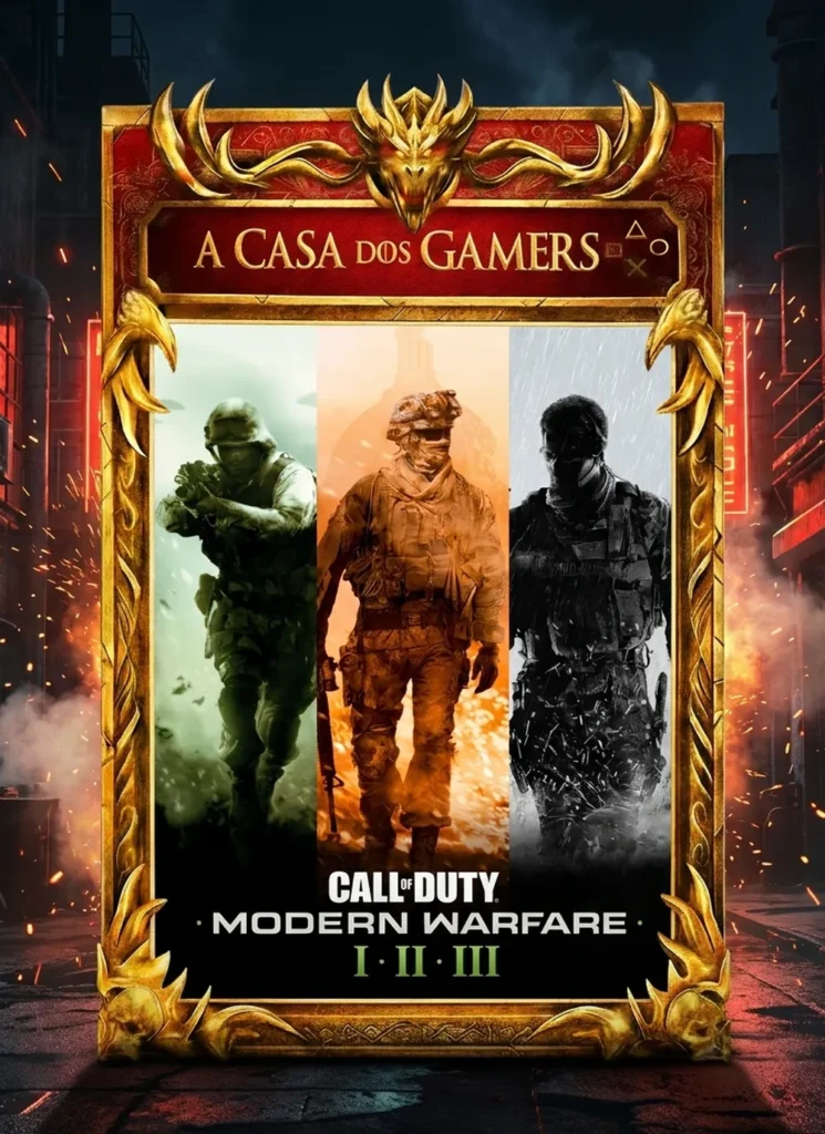 Call Of Duty Modern Warfare Triology( 2, 3 E 4) Pc Steam Offline